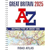 Great Britain A-Z-Road Map: A–Z Maps: 9780008581756: Amazon